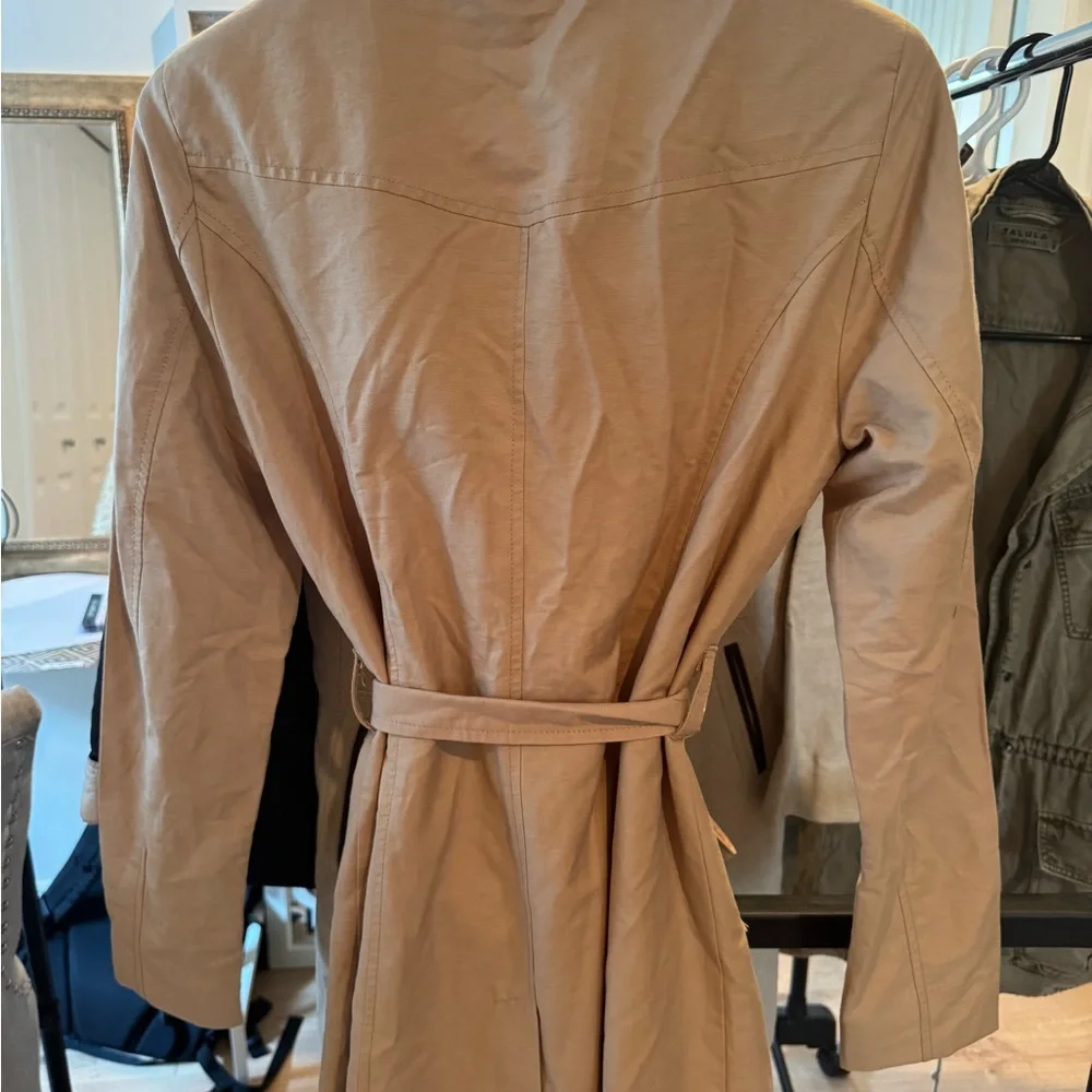 Only Women's Camel Trench Coat - Picture 4 of 8